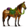unicorno pony foresta
