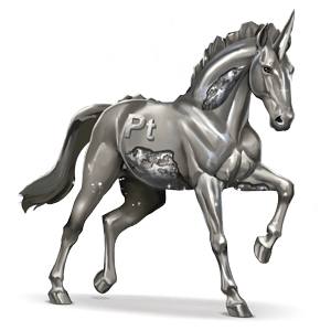platino, cavallo divino