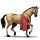 cavallo da corsa hanoverian castano