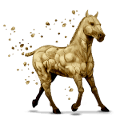 cavallo da corsa elemento della terra