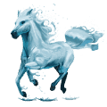 cavallo da corsa elemento dell'acqua