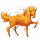 cavallo da corsa elemento del fuoco