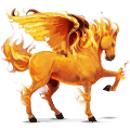 pegaso da corsa elemento del fuoco