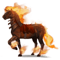 unicorno da corsa guerriero