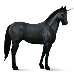 unicorno da corsa baio