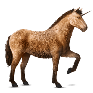 unicorno da corsa lipizzano grigio chiaro