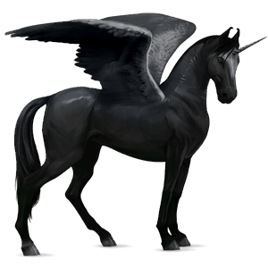 unicorno da corsa alato tovero palomino