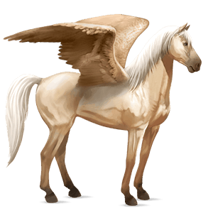 pegaso da corsa mustang grigio chiaro
