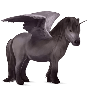 unicorno pony alato  daino