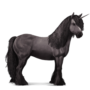 unicorno da corsa gypsy vanner tobiano pinto baio chiaro