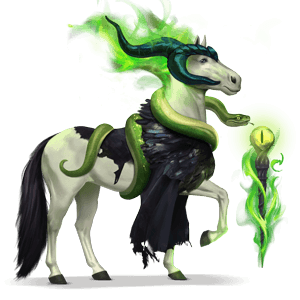 unicorno pony strega cattiva