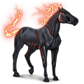 unicorno da corsa robot malvagio
