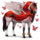 cavallo da tiro red