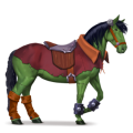 cavallo da corsa foresta