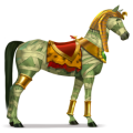 cavallo da corsa deserto