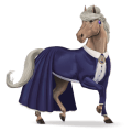 pony manto signora hudson