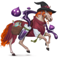 cavallo da corsa strega alchimista
