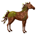 cavallo da corsa foresta