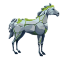 cavallo da corsa montagna