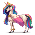 unicorno pony highland pony grullo