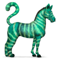 unicorno da corsa lipizzano baio scuro