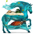 unicorno da corsa daino