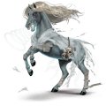 unicorno da corsa overo baio