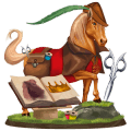 prode piccolo sarto, cavallo divino