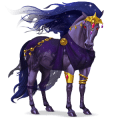 nyx, cavallo divino