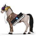 cavallo da tiro tovero baio