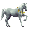 pony baio rossastro