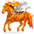 lava, cavallo divino