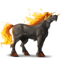 cavallo da tiro shire grigio chiaro