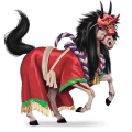 kabuki, cavallo divino