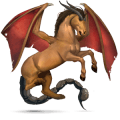 manticora, cavallo divino