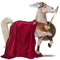 unicorno pony palomino