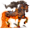 ruaumoko, cavallo divino