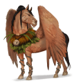 tāne-mahuta, cavallo divino