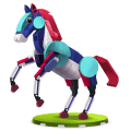 cavallo di mattoni, cavallo divino