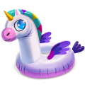 ciambella salvagente unicorno , cavallo divino