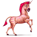 unicorno da corsa grullo