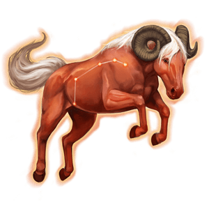 ariete, cavallo dello zodiaco