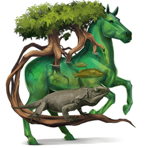 unicorno da tiro cavallo da parata tovero nero
