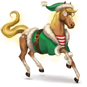 merry christmas, cavallo divino