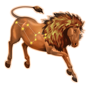 leone, cavallo dello zodiaco