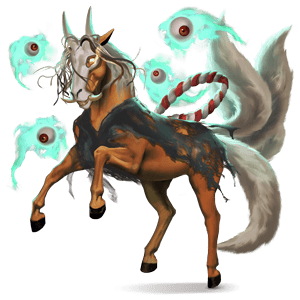 yōkai, cavallo divino